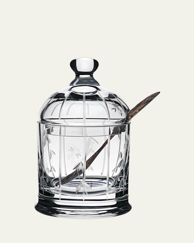 Abby Honey Jar with Spoon, 8 oz.